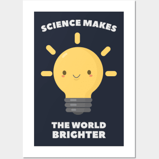 Kawaii Science Pun Humor T-Shirt Posters and Art